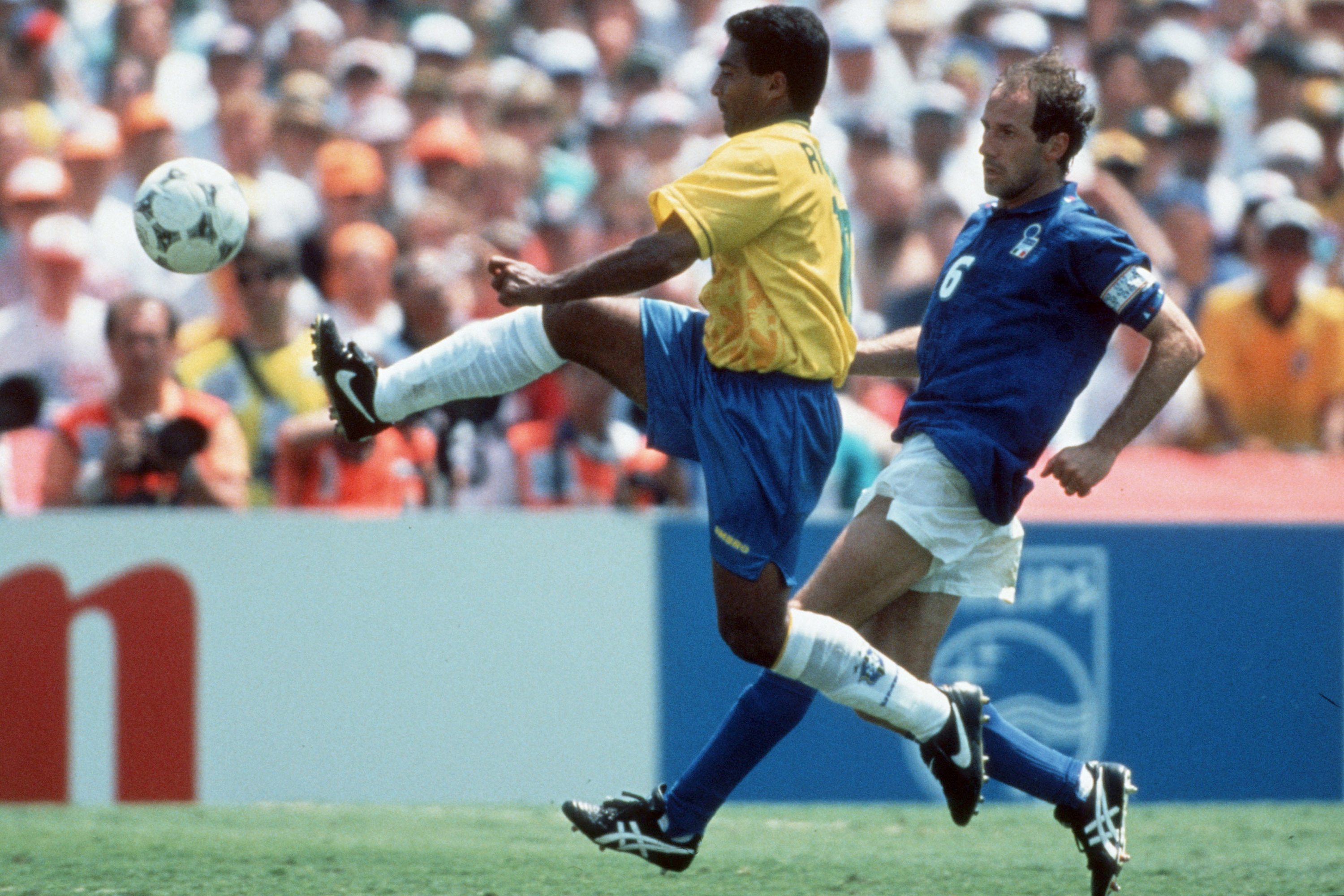 Baresi x Romário: atuação épica teve desfecho amargo para o craque italiano
