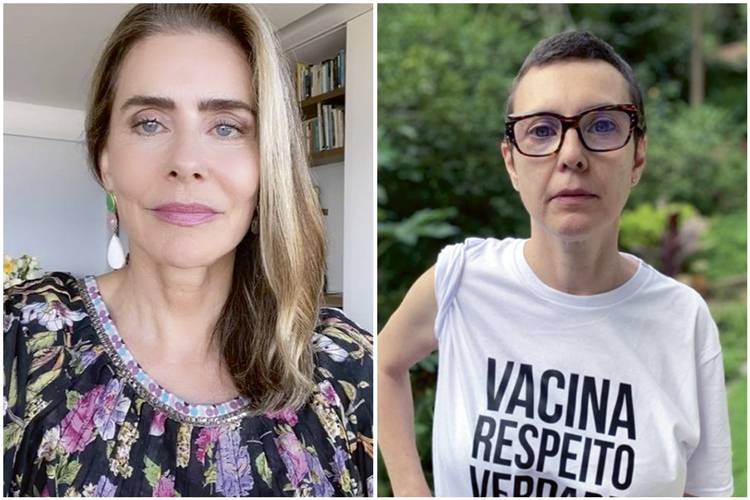 ‘Adorável, única’, diz Maitê Proença sobre Adriana Calcanhotto