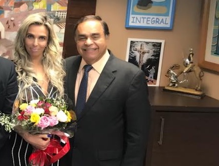 FLÁVIA FROÉS, SIRO DARLAN Flávia Froés e Siro Darlan juntos