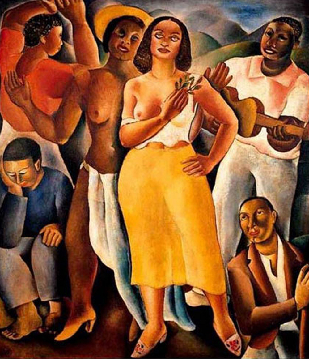 samba di cavalcanti 'Samba' (1926), representante do modernismo brasileiro, de Di Cavalcanti