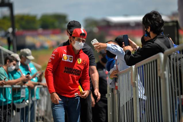 Carlos Sainz, da Ferrari - Carlos Sainz, da Ferrari -