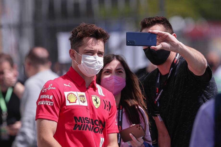 Charles Leclerc, da Ferrari -