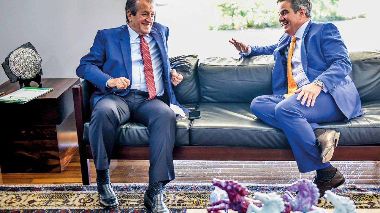 REELEIÇÃO - Valdemar Costa Neto e Ciro Nogueira: o Centrão unido para 2022 -