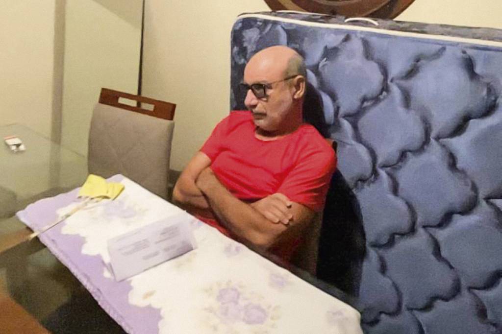 FABRICIO-QUEIROZ-PRISAO-ATIBAIA-2020-01.jpg PARCEIRO - Queiroz: o ex-PM foi apontado como o operador do esquema -
