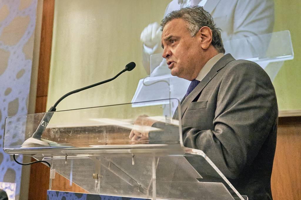 GettyImages-1352921473.jpg OBSTÁCULO - Aécio: o deputado é o principal entrave de Doria para unir a sigla -