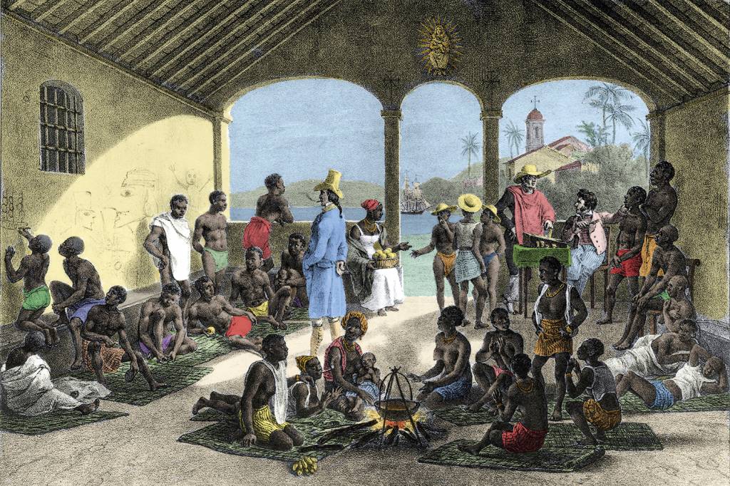 054_CHD11513.jpg TRISTE HEGEMONIA - Mercado de escravos em torno de 1821: a Guanabara como centro mundial do tráfico africano -