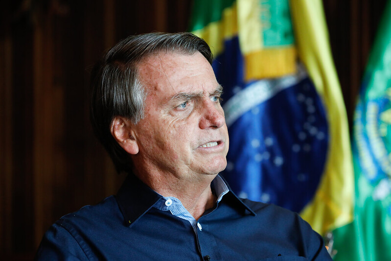 O presidente Jair Bolsonaro