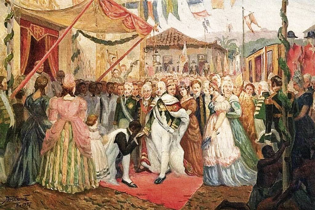 D-JOAO-VI-CARLOTA-1808-RJ-3.jpg REINO AlÉM-MAR - O desembarque de dom João VI e Carlota Joaquina no Rio, em 1808: ineditismo mundial -
