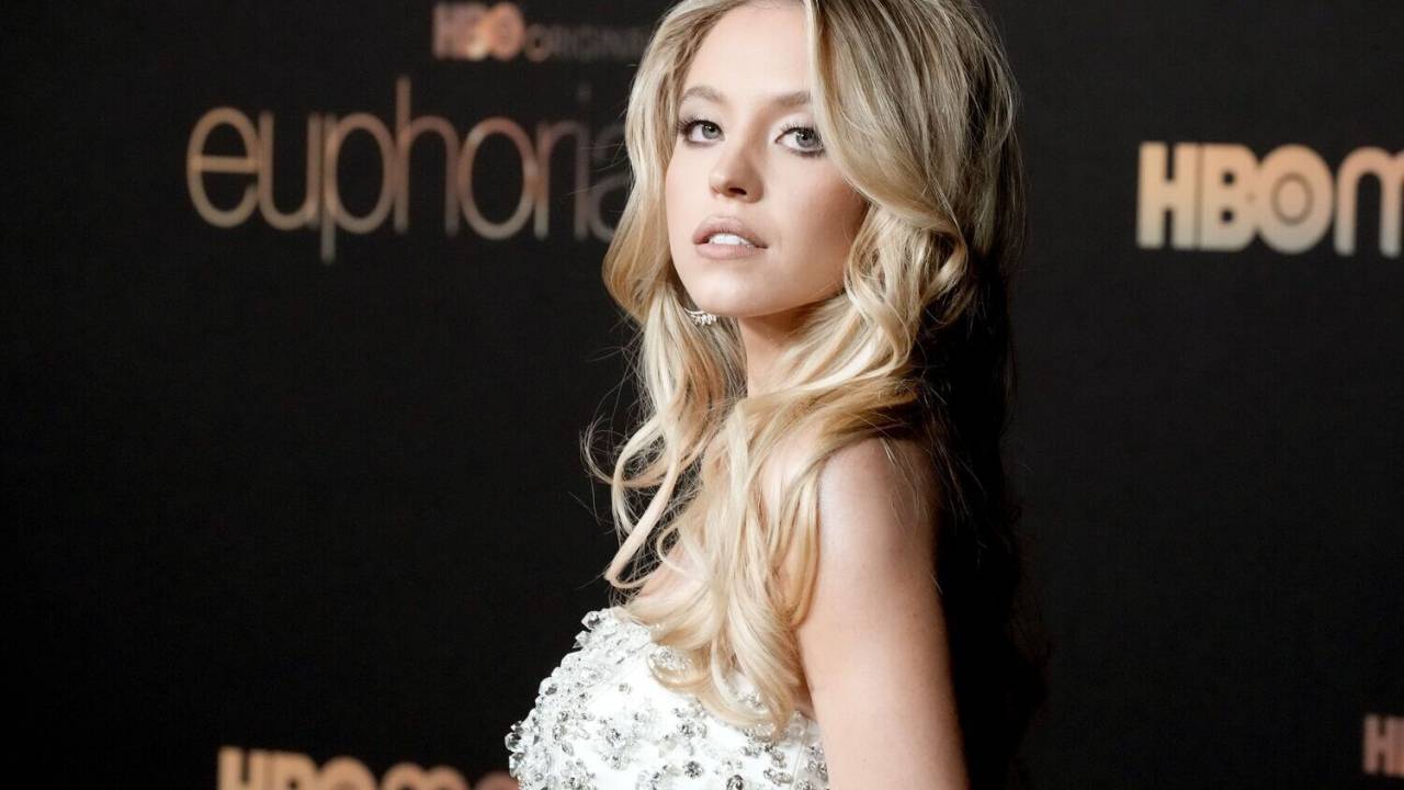 Sydney Sweeney na premiere da segunda temporada de 'Euphoria'