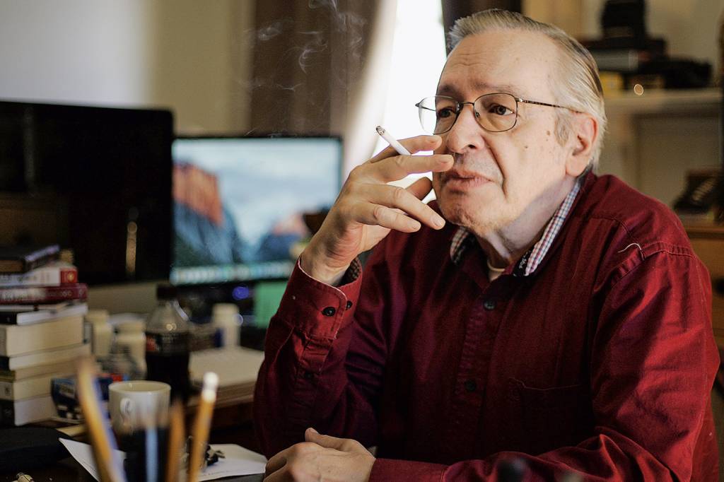 OLAVO-CARVALHO-2017-3585.jpg GURU - Olavo de Carvalho: morto na segunda 24, o escritor foi a inspiração ideológica para a ala mais radical do bolsonarismo -