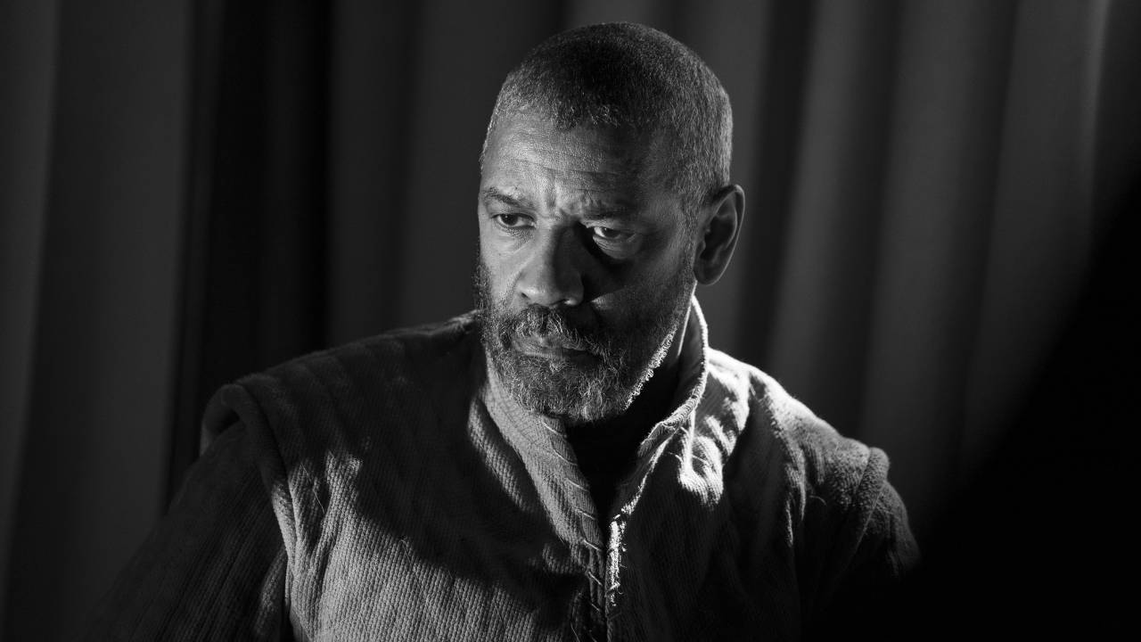 Denzel Washington no filme 'A Tragédia de Macbeth' -