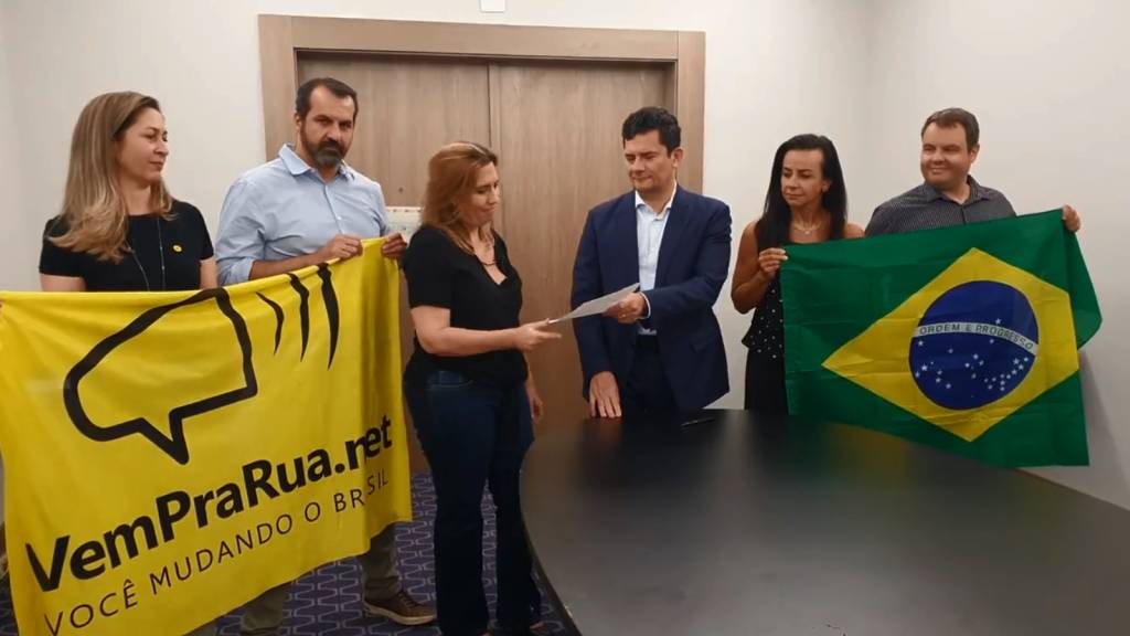 Os compromissos de Moro com o Vem Pra Rua