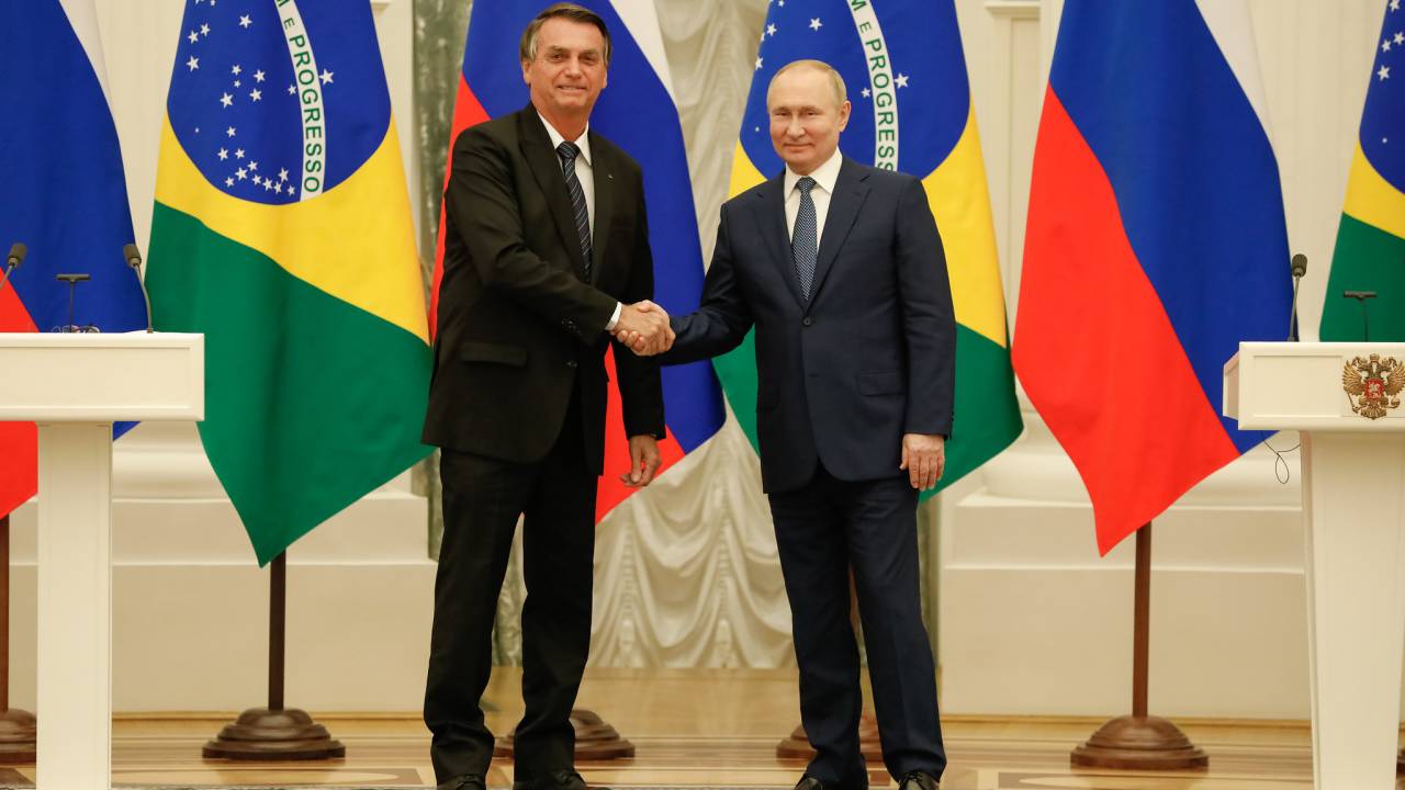Bolsonaro e Putin