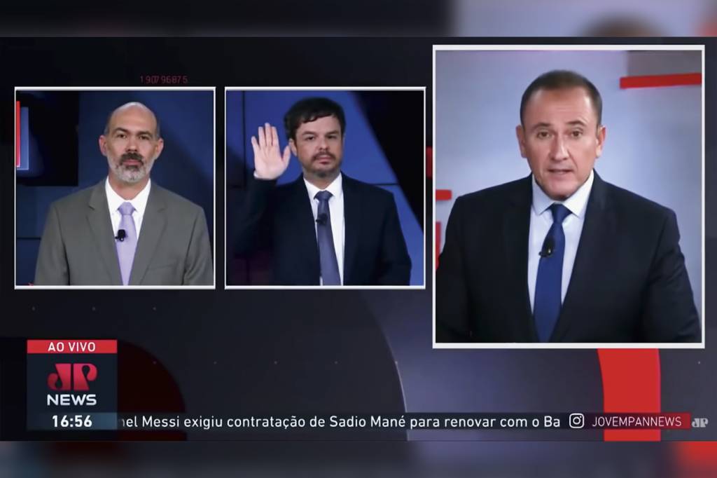 ADRILLES-JOVEM-PAN-.png SEM PUDOR - Adrilles Jorge (no centro), na Jovem Pan: demitido após saudação -