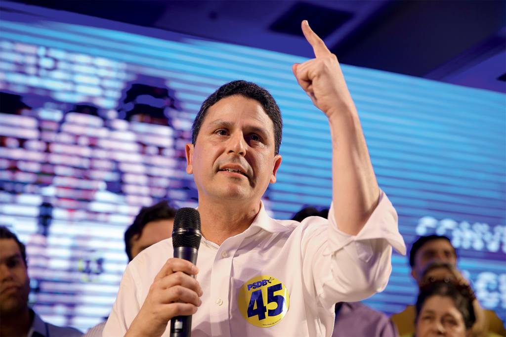 Ex-ministro Bruno Araújo é eleito presidente nacional do PSDB ENIGMA - Bruno Araújo: pito em Eduardo Leite, mas sinal dúbio
em conversas sobre alianças -