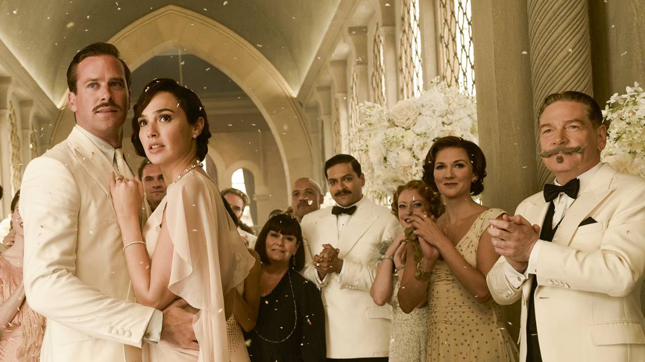 CRISE FARAÔNICA - Armie Hammer e Gal Gadot (à esq.): o elenco queimou na largada produção de Kenneth Branagh (à dir.) -