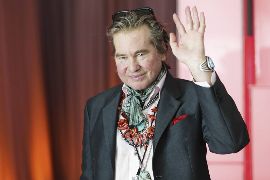 GettyImages-1169022522.jpg VAL KILMER - Recuperado: sua voz, prejudicada pelo câncer, foi recriada -