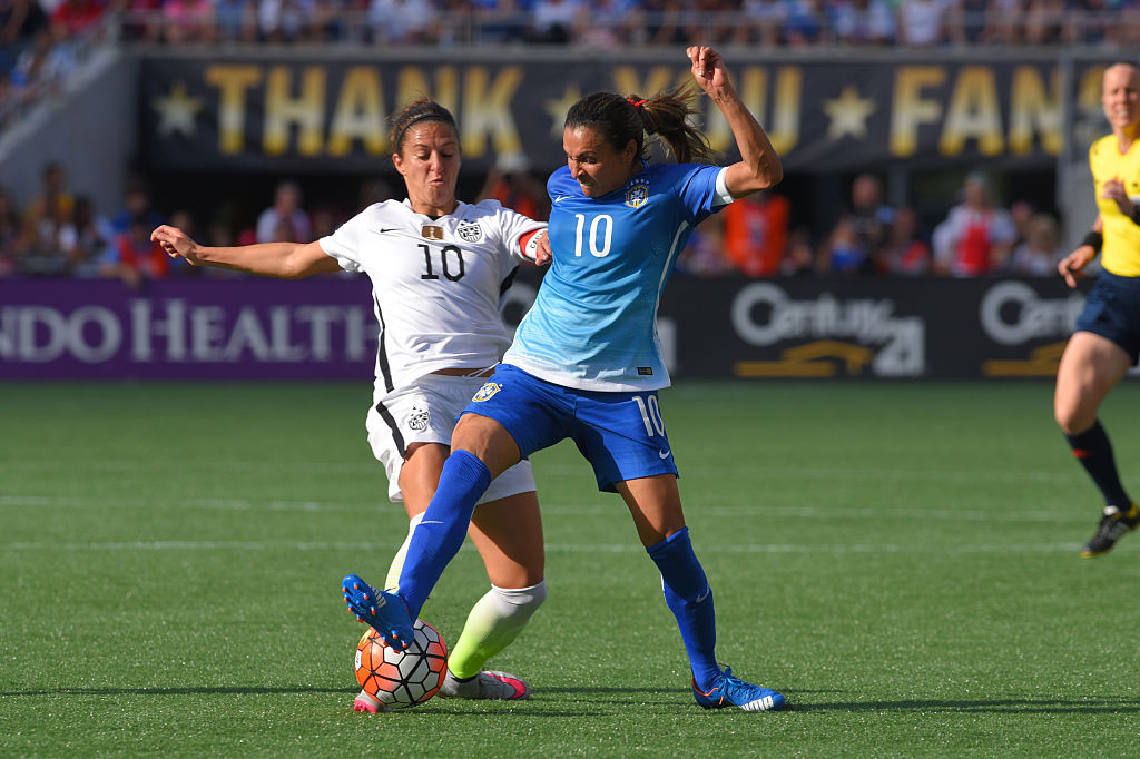 Carli Lloyd e Marta