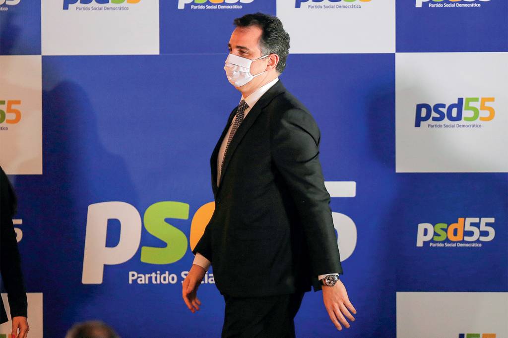 BRASILIA FORA DO PÁREO - Pacheco:
o presidente do Senado indica que pretende manter o posto em 2023 -