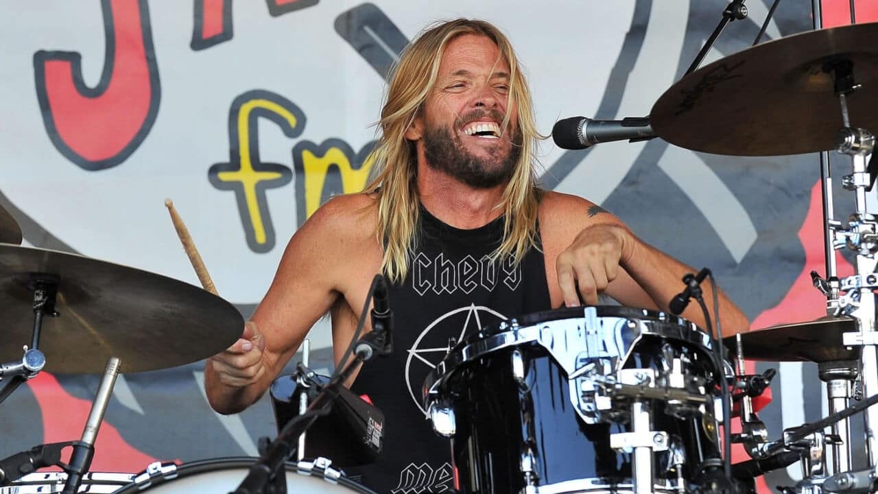 Taylor Hawkins, baterista do Foo Fighters