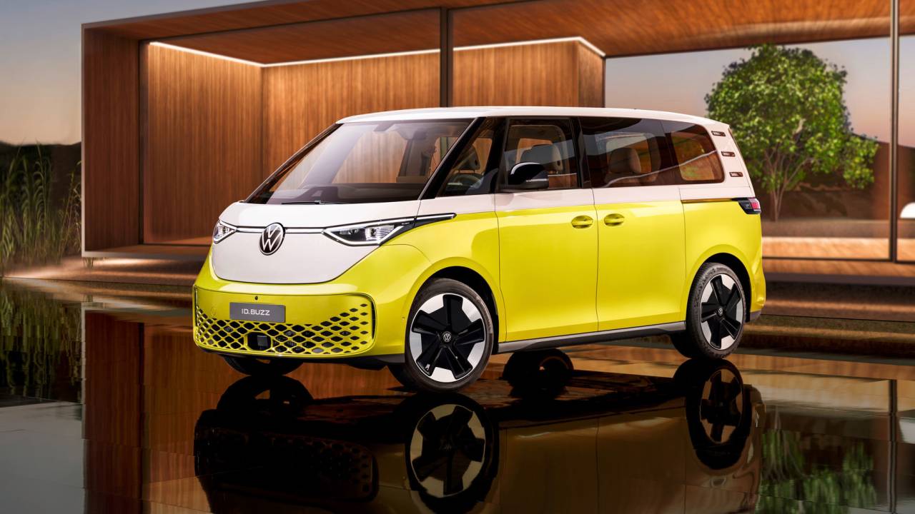 Anunciado em 2017, o modelo ID. Buzz, herdeiro da perua Kombi, foi apresentado na Alemanha -