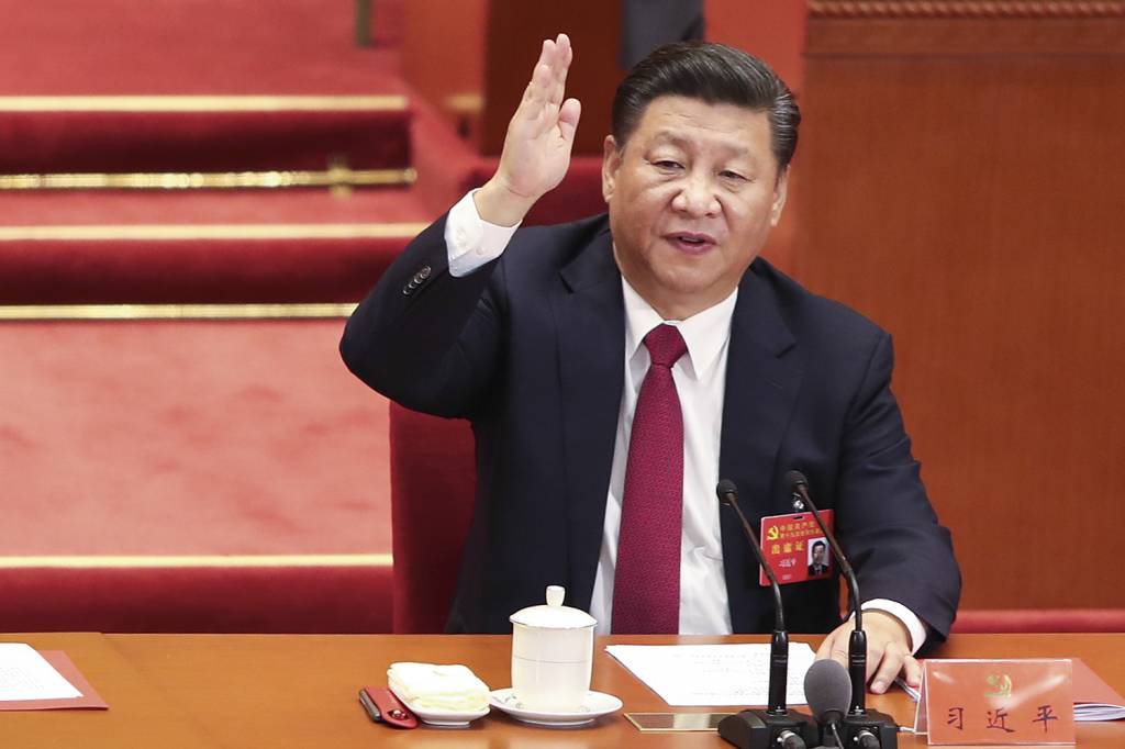 GettyImages-865744410.jpg NOVA ARMA - Xi Jinping: o objetivo é fortalecer o iuane como alternativa global ao cerco financeiro aos russos -