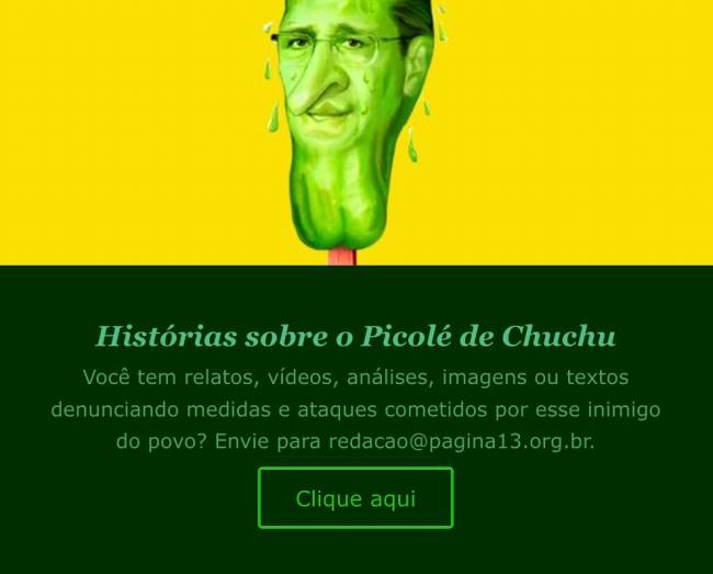 Picolé de Chuchu .