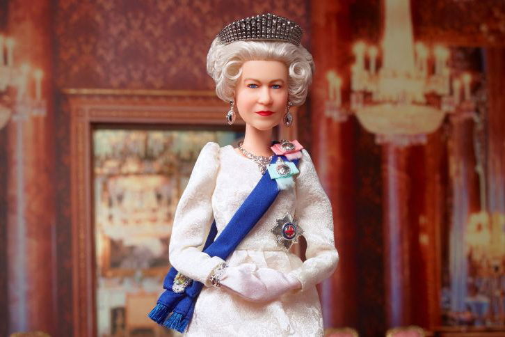 Boneca da Rainha Elizabeth II -