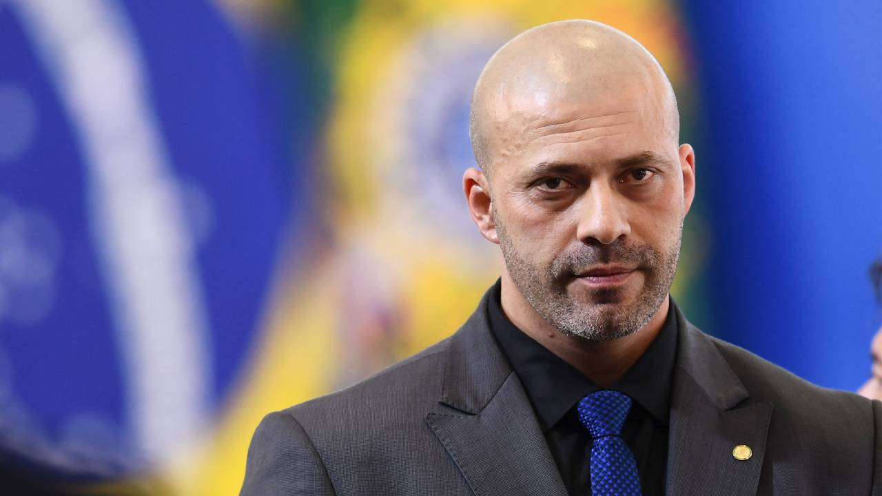 O deputado bolsonarista Daniel Silveira, preso desde fevereiro de 2023