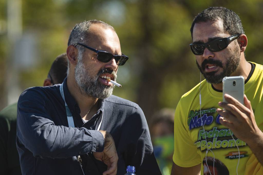 GettyImages-1221662932.jpg NA MIRA - Allan dos Santos: o blogueiro teve contas banidas pela plataforma -