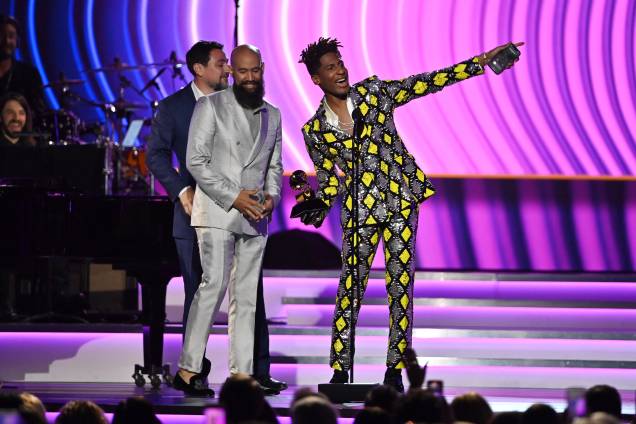 Alex P. Willson, Alan Ferguson e Jon Batiste recebe o prêmio de melhor videoclipe por Freedom, no Grammy 2022 Alex P. Willson, Alan Ferguson e Jon Batiste recebe o prêmio de melhor videoclipe por Freedom, no Grammy 2022
