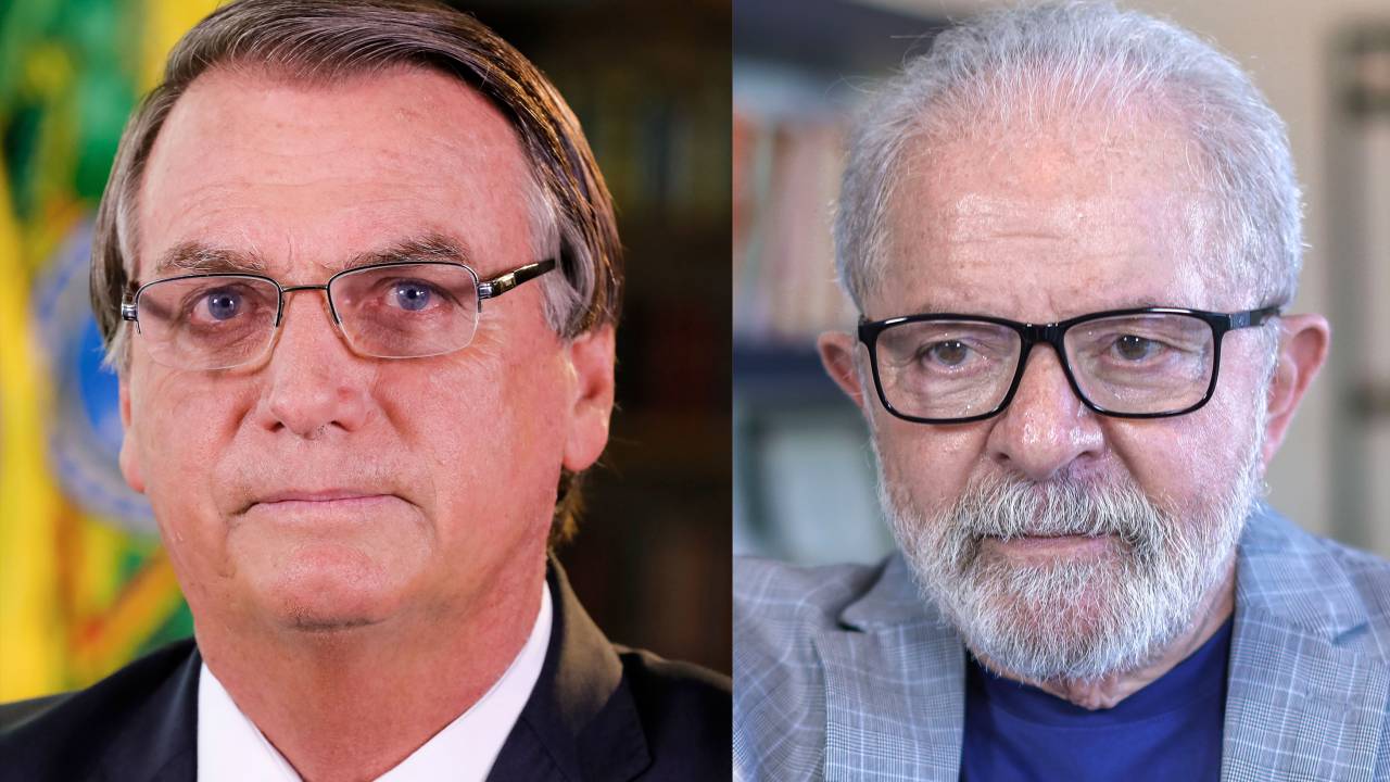 Bolsonaro-Foto: Isac Nóbrega/PRLula-Ricardo StuckertData 2022