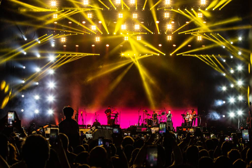 Maroon5_Foto Iris Alves-5 A banda Maroon 5 se apresenta no Allianz Parque, em São Paulo (05/04/2022)