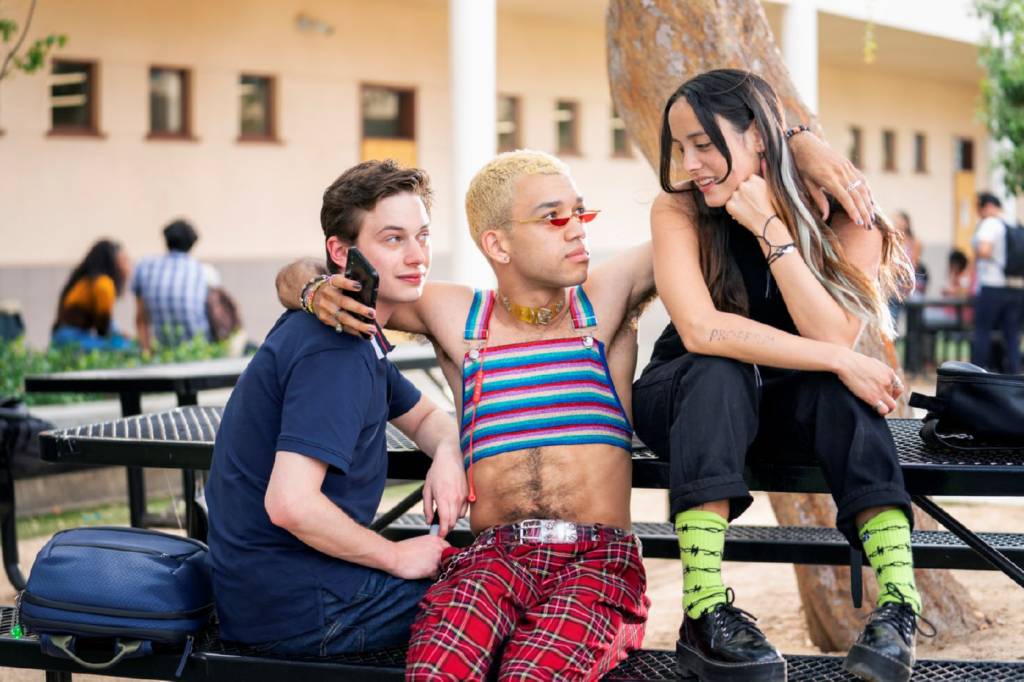 generation Chase Sui Wonders, Justice Smith e Uly Schlesinger em 'Generation'