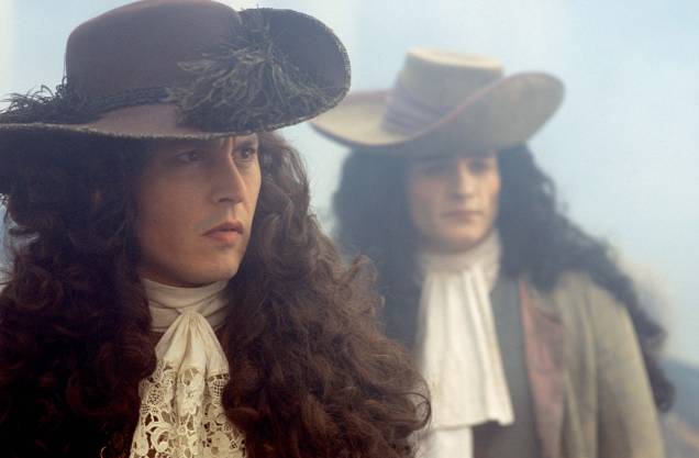 Johnny Depp no filme "Libertino", 2004 de Laurence Dunmore. Johnny Depp no filme "Libertino", 2004 de Laurence Dunmore.