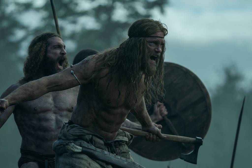 The Northman Alexander Skarsgård em O Homem do Norte, de Robert