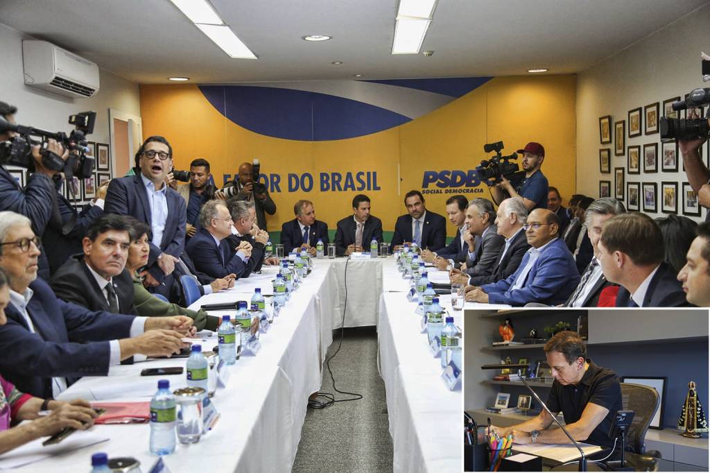 PSDB aumenta pressão para tirar Doria do páreo e expõe a crise no partido
