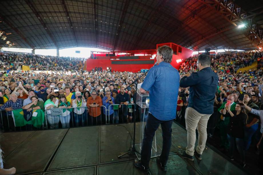 Maringá - PR, 11/05/2022- Discurso do Presidente da República, Jair Bolsonaro.