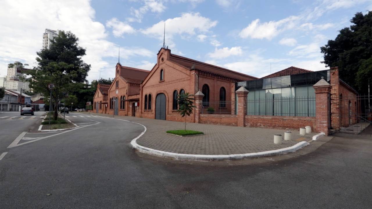Fachada da Cinemateca Brasileira