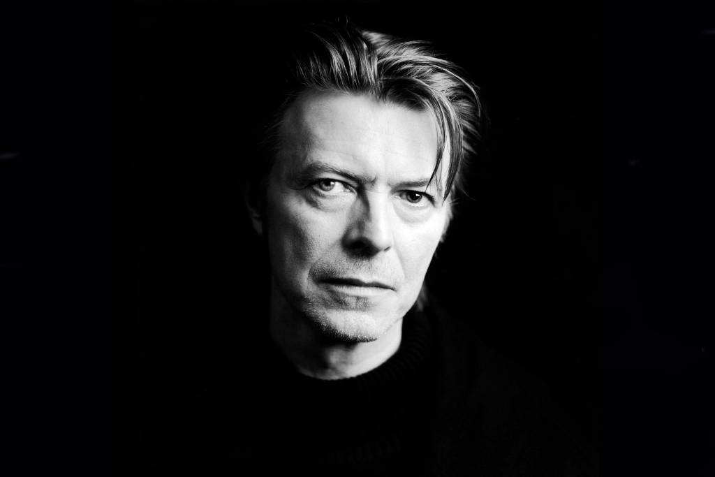 Cantor e m&uacute;sico ingl&ecirc;s David Bowie, Nova York 2001.