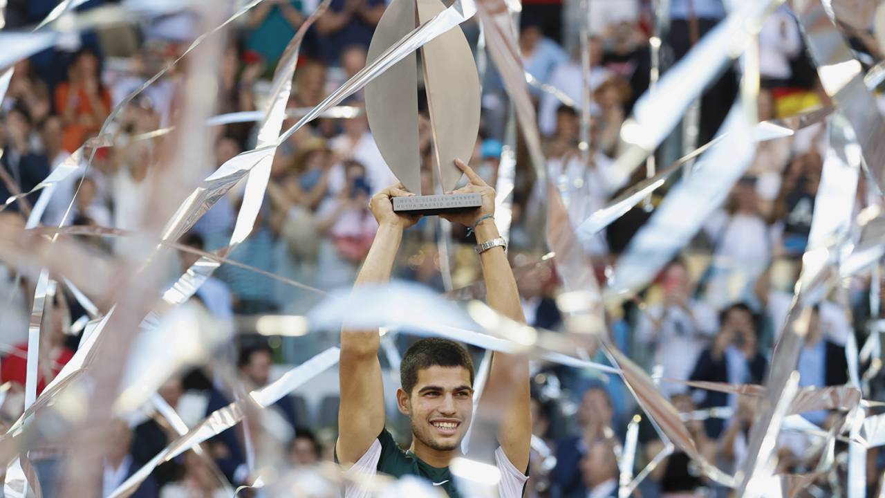 PRODÍGIO - Em casa: Alcaraz se consagrou no Masters de Madri -