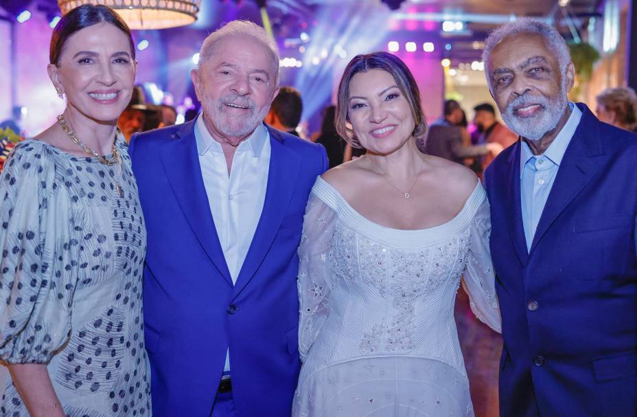 18/05/2022 - Cerimônia de casamento do ex-presidente Lula e a socióloga Rosângela Silva, a Janja, em São Paulo.