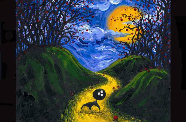 The Art Of Tim Burton "The Yellow Road", 2001-2007 The Art Of Tim Burton "The Yellow Road", 2001-2007