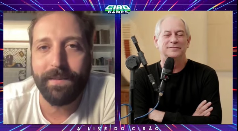 Ciro e Gregório debatem numa live
