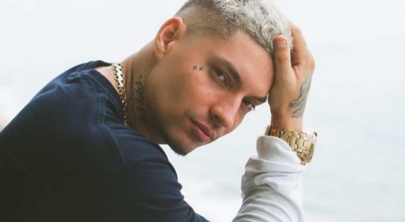 O cantor de rap Filipe Ret