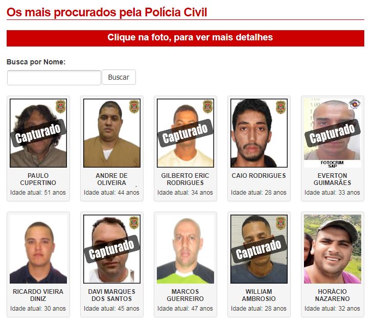 André do Rap 2 Lista de procurados pela Polícia Civil de São Paulo -- André do Rap encabeça a lista