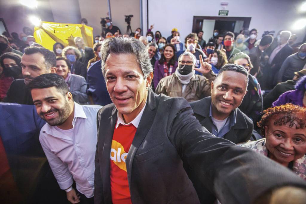 FERNANDO-HADDAD-CAMPANHA-2022.jpeg EX-RIVAIS - Haddad: ajuda de Alckmin para encerrar hegemonia tucana em SP -