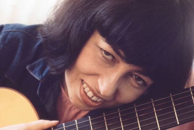 Nara Leão, cantora, anos 80. Nara Leão, cantora, anos 80.