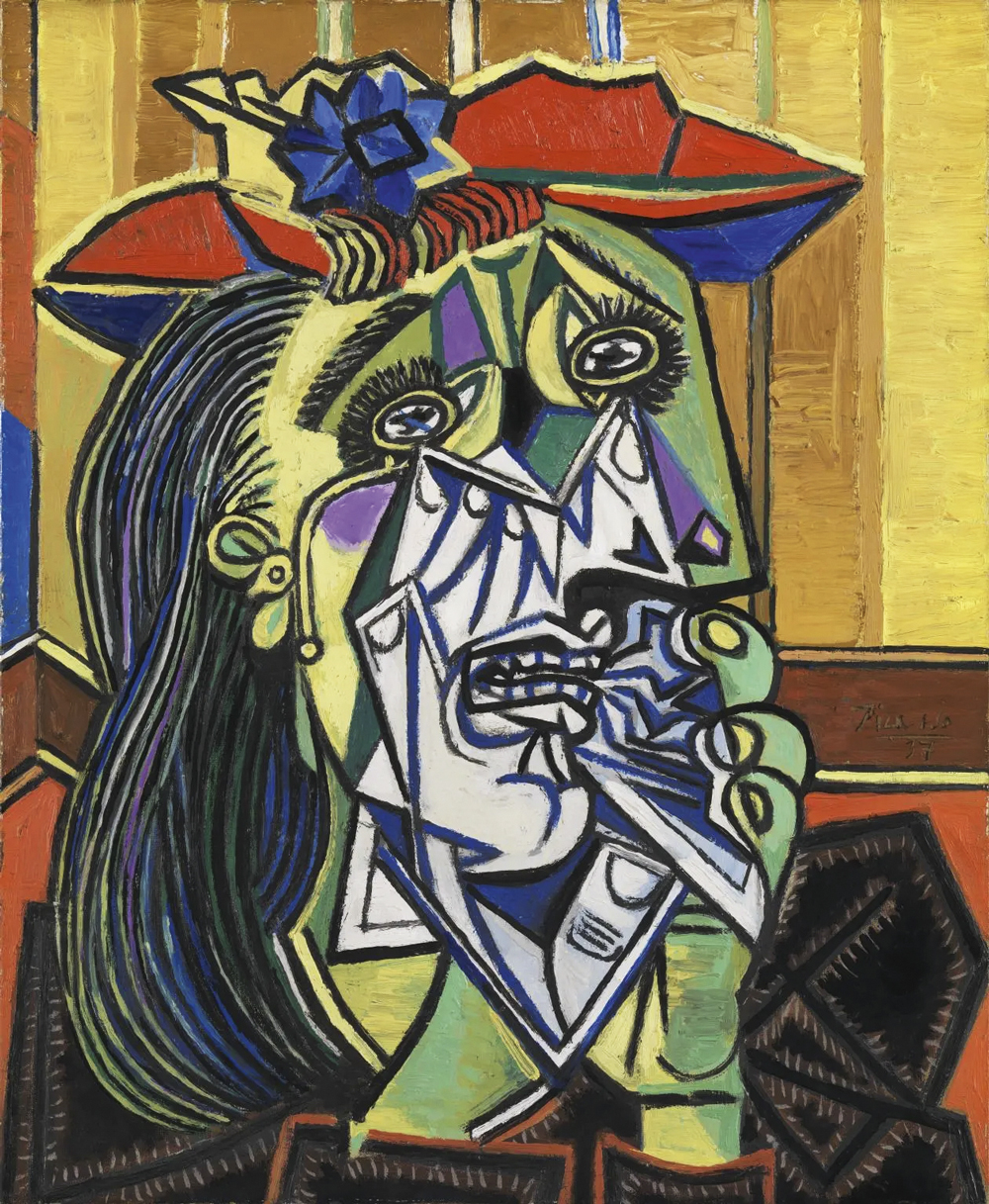 Weeping-Woman,-de-Pablo-Picasso.jpg ABUSO - A Mulher que Chora, de Picasso: reflexo de relação turbulenta -
