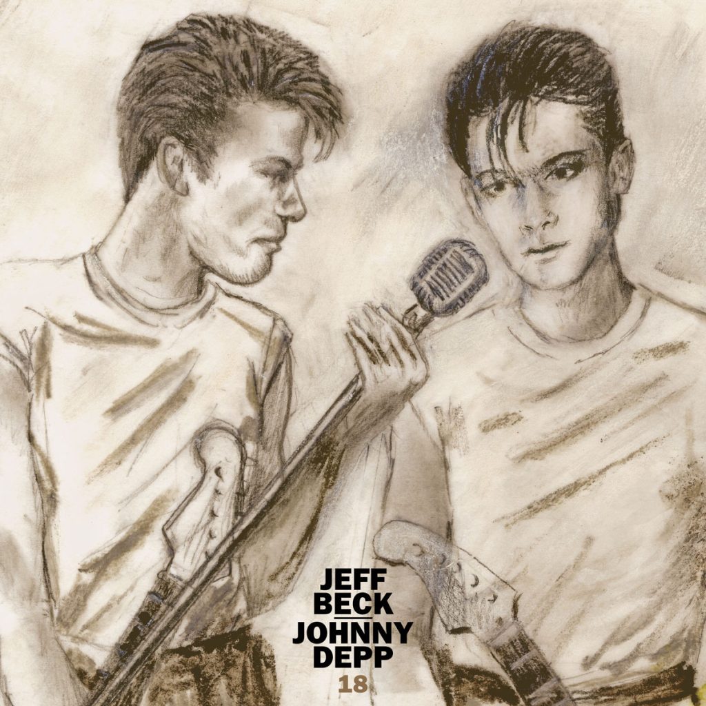 beck-depp Capa do disco '18', de Johnny Depp e Jeff Beck